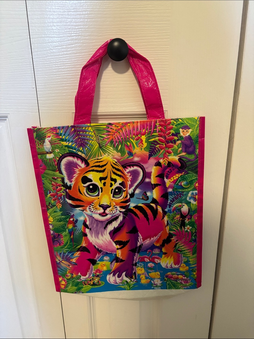 Vintage Lisa Frank Forrest Reusable Tote Bag